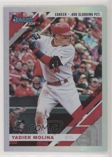 2019 Panini Donruss Variation Career Stat Line /406 Yadier Molina (Hitting) 9qk