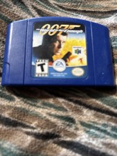 007: The World Is Not Enough (Nintendo 64) – Blue Cartridge –Authentic –TESTED