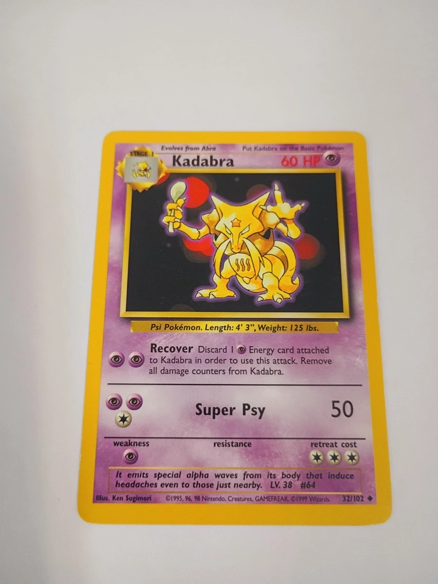 pokemon kadabra card value Kadabra Pokémon TCG Cards for sale