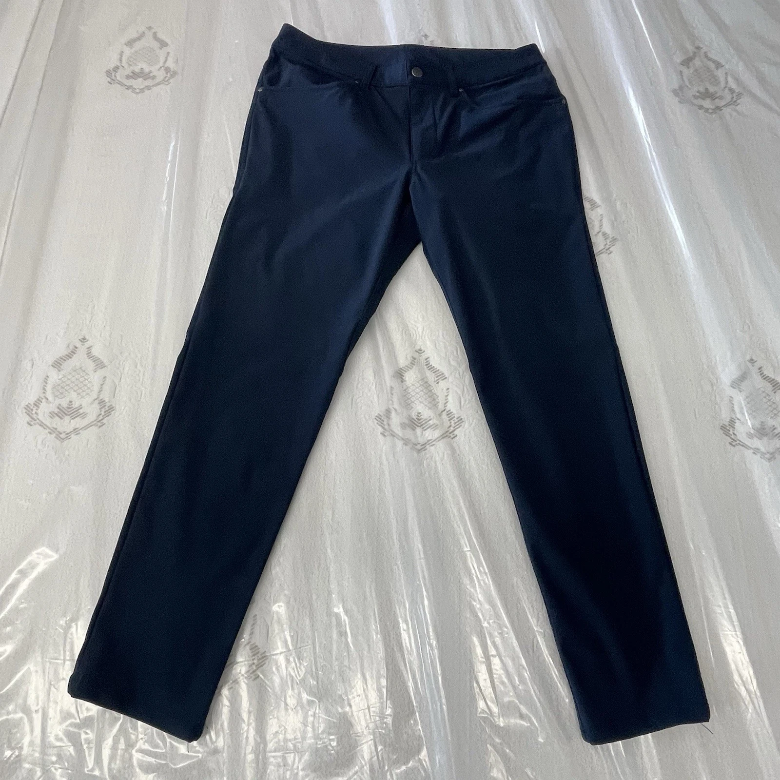 Lululemon Pants Golf Blue ABC Warpstreme Athletic Classic Performance Sz W32 L29