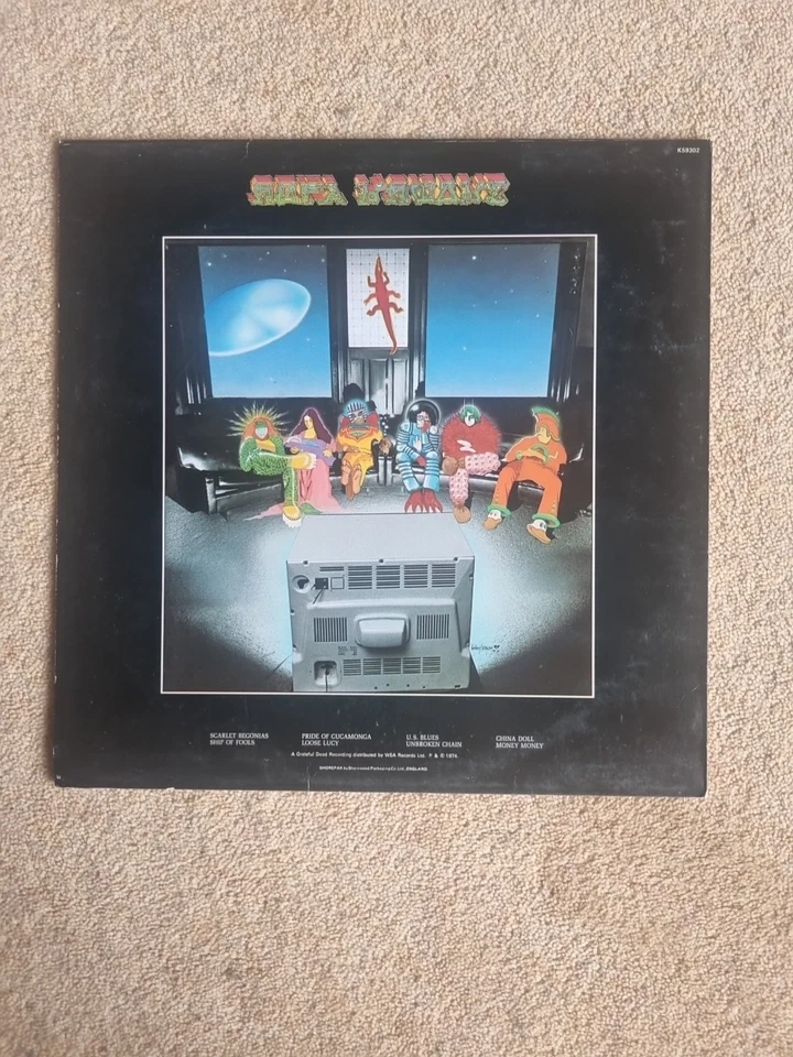 Grateful Dead - From The Mars Hotel Vinyl LP Grateful Dead Records UK 1974 - Image 2 of 4