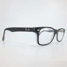 Ray-Ban RB 1531 3529 Black Clear Rectangular Eyeglasses Frames 46-16-125