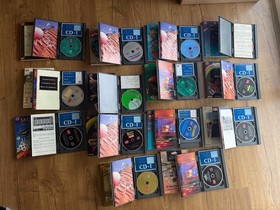 Lot of 14 Long Box Philips CD-I CDI w/slipcovers some discs have minor scratches