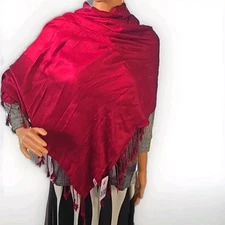 Stole Shawl India Wrap Jacquard Fabric 5d by Awadh Handlooms NWT Soft Luxury