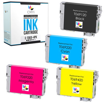 CMYi T069 Black Color Ink Cartridges Lot For Epson Stylus and WorkForce