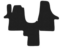 Fußmatten, Autoteppiche für VW T5 / T6 2003-2022 ver. 1+1, vorne, Anthrazit x14