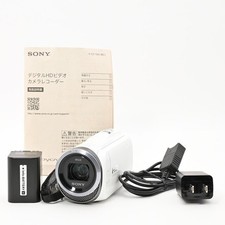 Sony Handycam CX420 White 32GB Compact Video Camera Light  Easy to Use