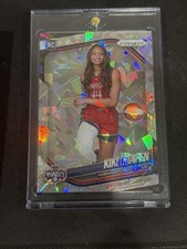 2025 WNBA Prizm Cracked Ice Kiki Iriafen RC Rookie Variation #149 Mystics