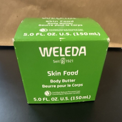 Weleda Skin Food Body Butter 5.0 fl oz Hydrating Moisturizer Full Body