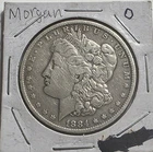 1884-O $1 Morgan Silver Dollar