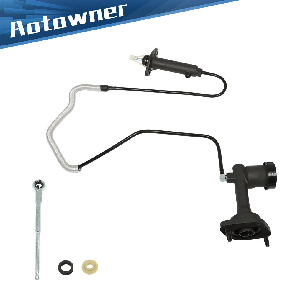 1997-2002 Jeep Wrangler 2.5L 4.0L Clutch Master & Slave Cylinder Assembly-image