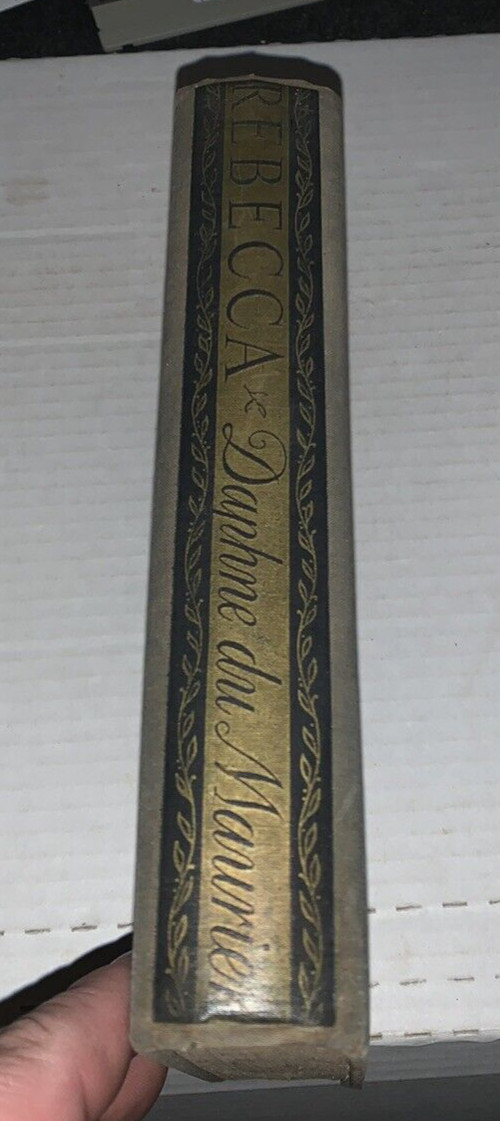 Rebecca Daphne Du Maurier 1939 Literary Guild First Edition Gothic Horror RARE!