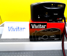 Vivitar PS420 35mm Film Focus Free / Motor / Switchable Panorama Camera w/Manual