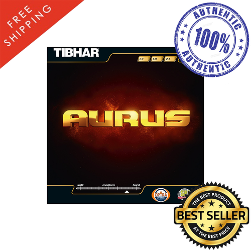 Tibhar Aurus Table Tennis and Ping Pong Rubber, We Will Ship in 10 Business Days