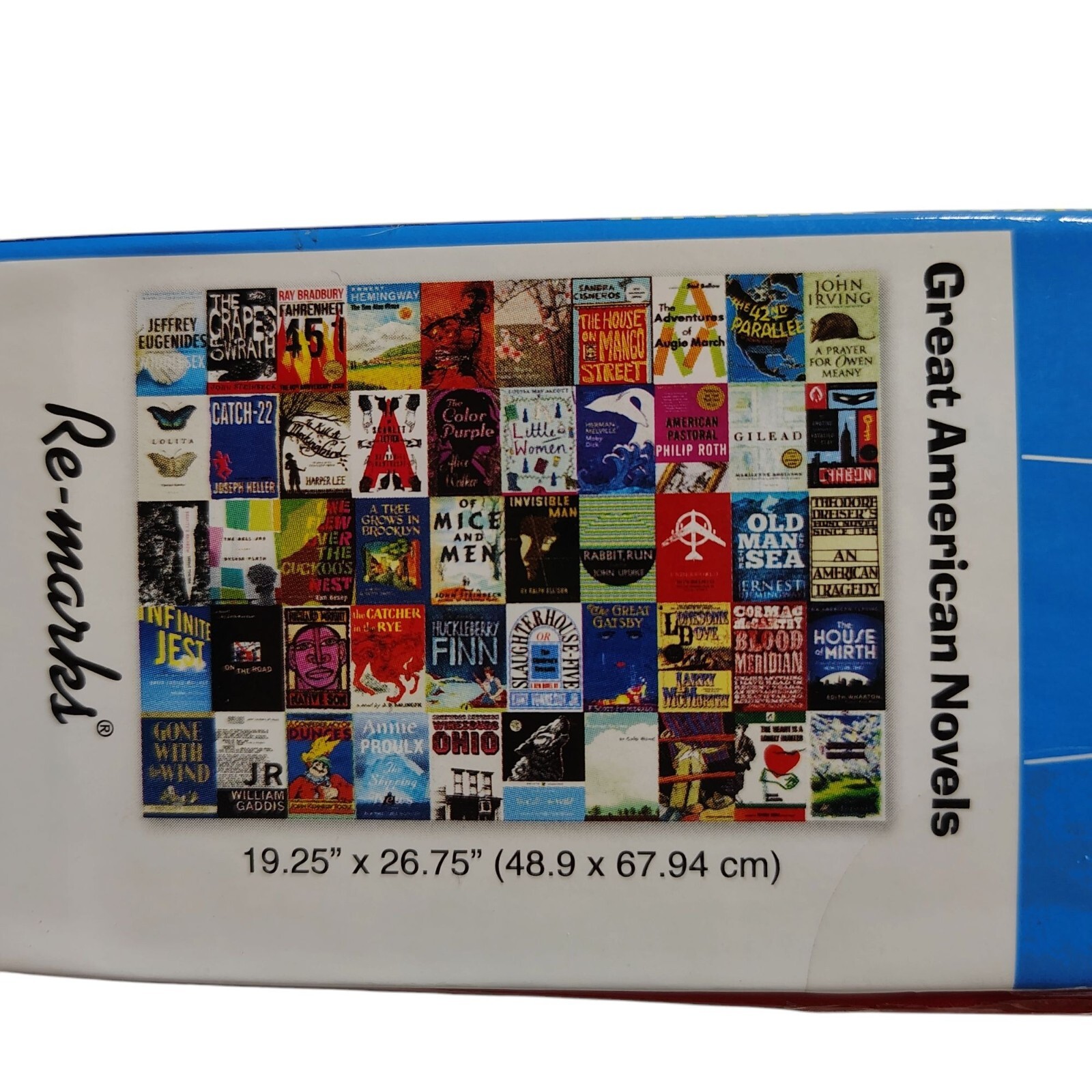 Re-Marks Jigsaw Puzzles Great American Novel 1000-piece