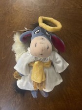 Disney Bean Bag Plush - CHOIR ANGEL EEYORE Winnie the Pooh  9 inch -