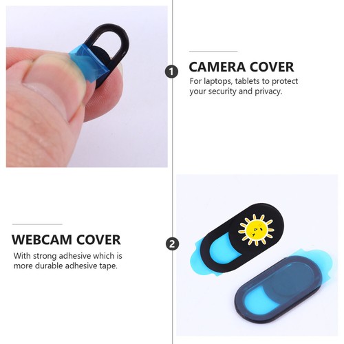 3pcs Laptops Camera Cover Sunflower Pattern Privacy Protection Webcam Cover - 第 7/12 張圖片