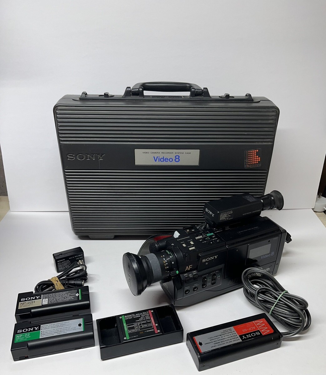 Sony Handycam CCD-V5 Video8 w/Case and Accessories | eBay