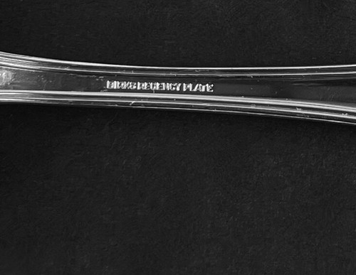 Set 8 x Seafood Cocktail Forks - 5 5/8" Birks Regency Plate Cascade silverplate - Picture 3 of 3