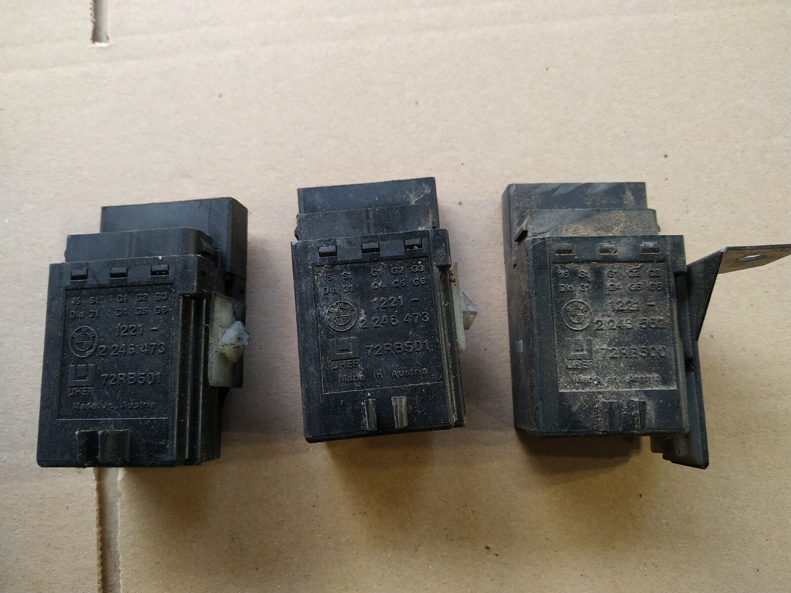 BMW E39 520d 525d 530d M47 M57 ENGINE GLOW PLUG RELAY 12212246473