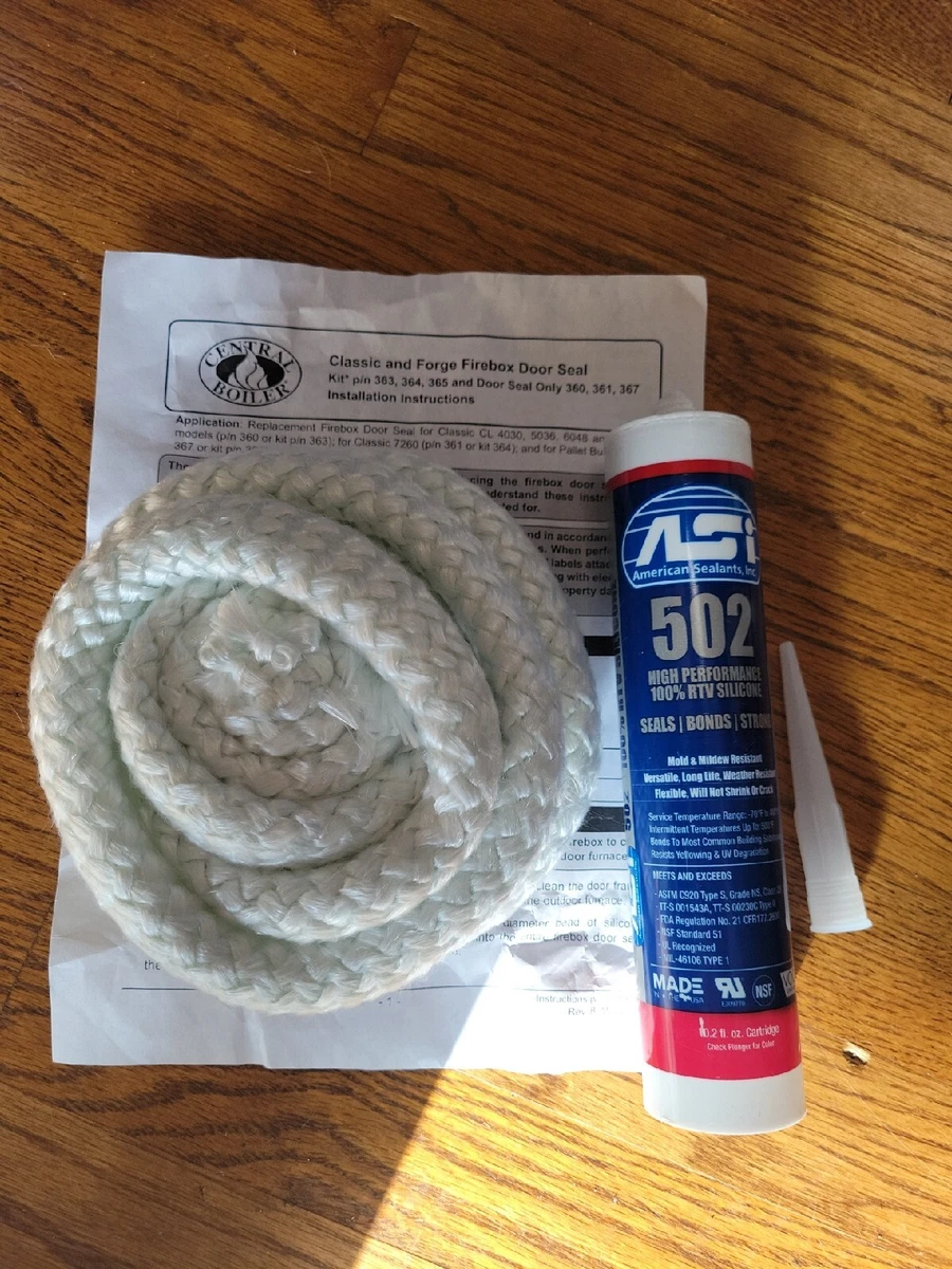 Central Boiler Door Seal Kit Classic CL4030, CL 4436, CL5036 NEW | eBay
