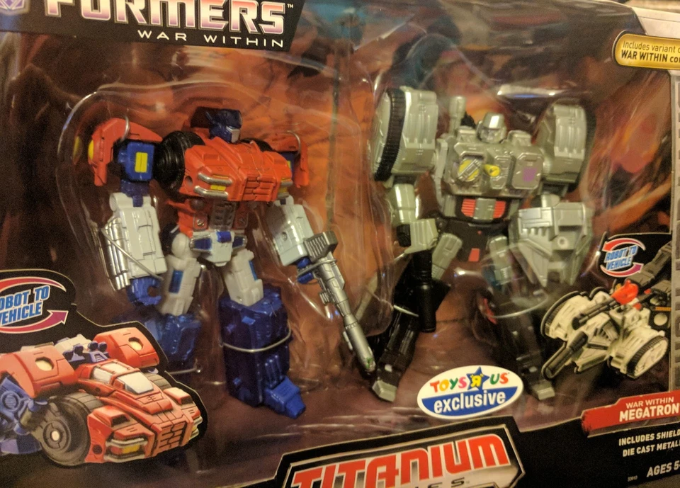 HASBRO ORIGINAL: Transformers WAR WITHIN Optimus Prime/Megatron DIECAST 2006 Set - Image 4 of 4