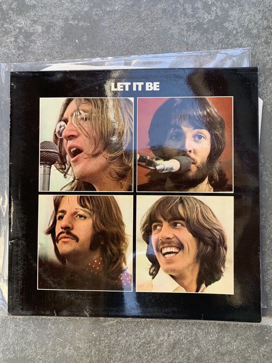 LP盤】THE BEATLES LET IT BE PCS 7096 PCS It Let LET LP 773-3U