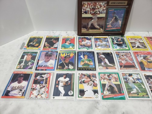 Jose Canseco Card Collection Major League Baseball Rookie Plaque Original MLB - Picture 8 of 12