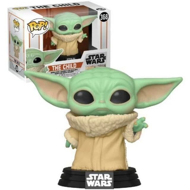 Funko POP! Star Wars The Mandalorian Baby Yoda Figurine - 9 cm (FK48740)