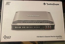 Rockford Fosgate M2-750X5 M2 750W 5-Channel Class-D Marine Audio Amplifier NEW