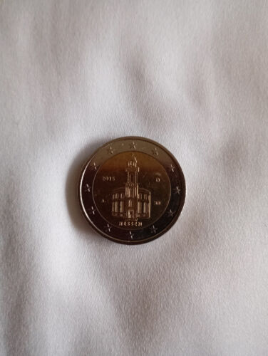 2 Euro Umlaufmünze   von  2015  /  Hessen - Bild 1 von 2