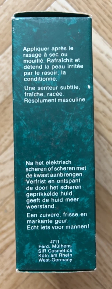 Sir Irisch Moos After Shave Lotion 100ml West- Germany