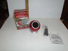 Digital Photo Red Tree or Stand Ornament Holds 60 Photos NEW