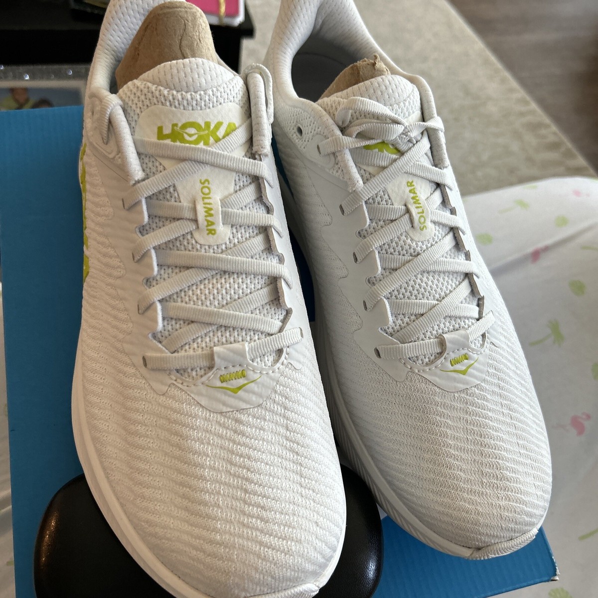 Size 11 - Hoka One One Solimar Blanc Diva Blue | eBay