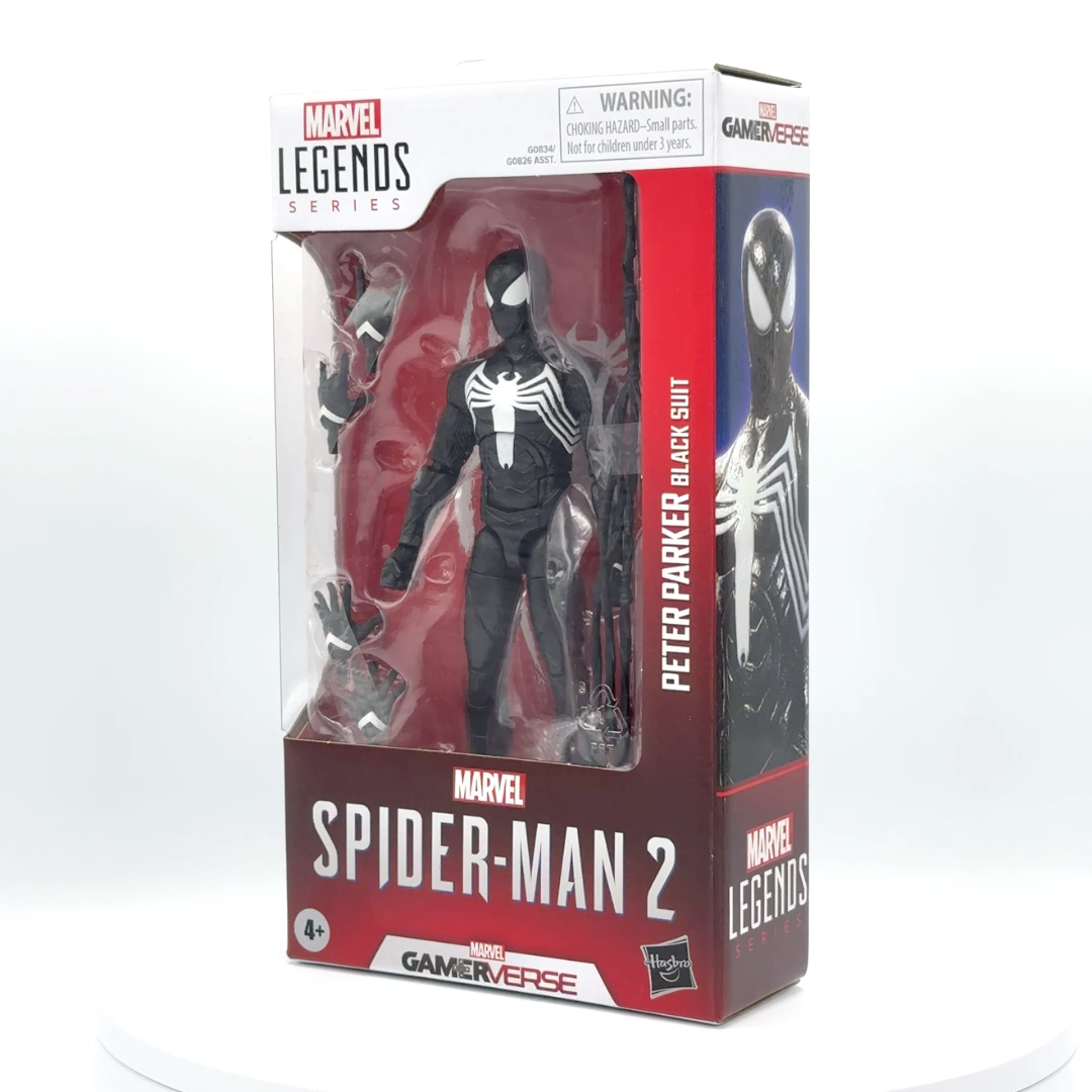 Hasbro Marvel Legends Spider-Man 2 Black Suit Peter Parker New