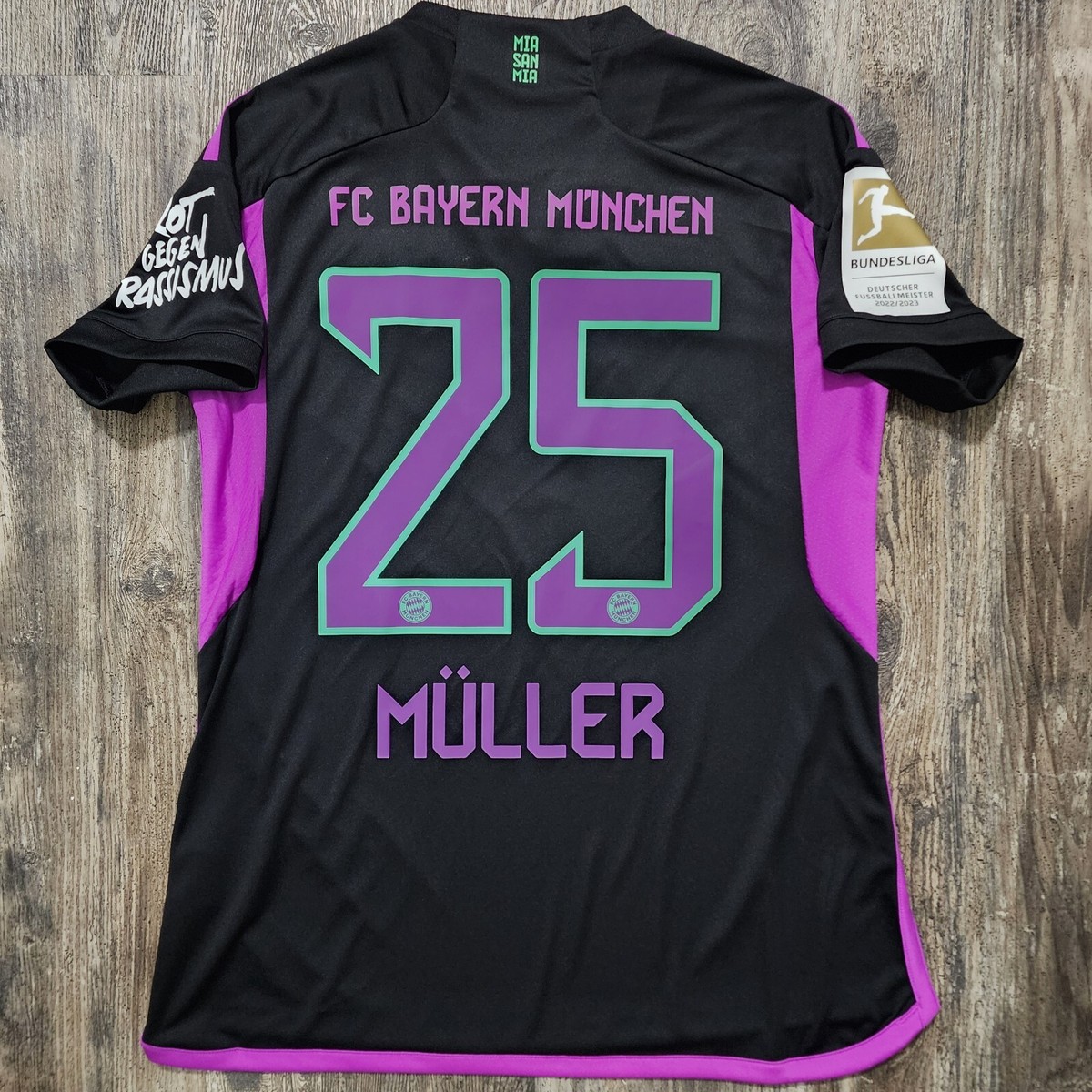 2024 Adidas FC Bayern Munich Away Soccer Jersey Thomas Müller