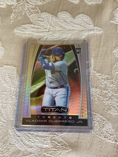 2019 Panini Titan Hyper Prizm RC Vladimir Guerrero Jr #24 Toronto Blue Jays /299