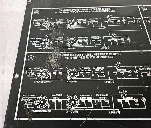 PEAVEY CS-400 Power Amplifier Metal Top LID COVER - Picture 2 of 4