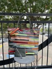 american leather handbag