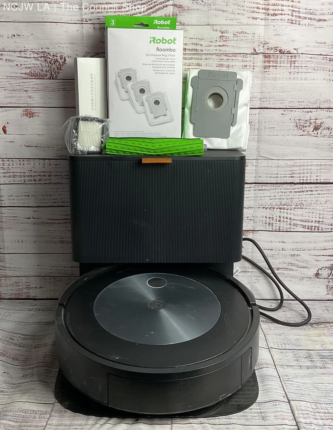 iRobot Roomba j7+ Self-Emptying Vacuum Cleaning Robot Black
Opens in a new window or tab