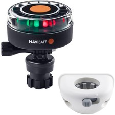 Navisafe Navilight 2NM Tricolor w/Navimount Base Vertical Mount White 340KIT6