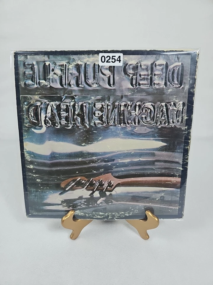 DEEP PURPLE MACHINE HEAD BS 2607 Warner Bros 1972 Vinyl LP complete poster - Image 3 of 4