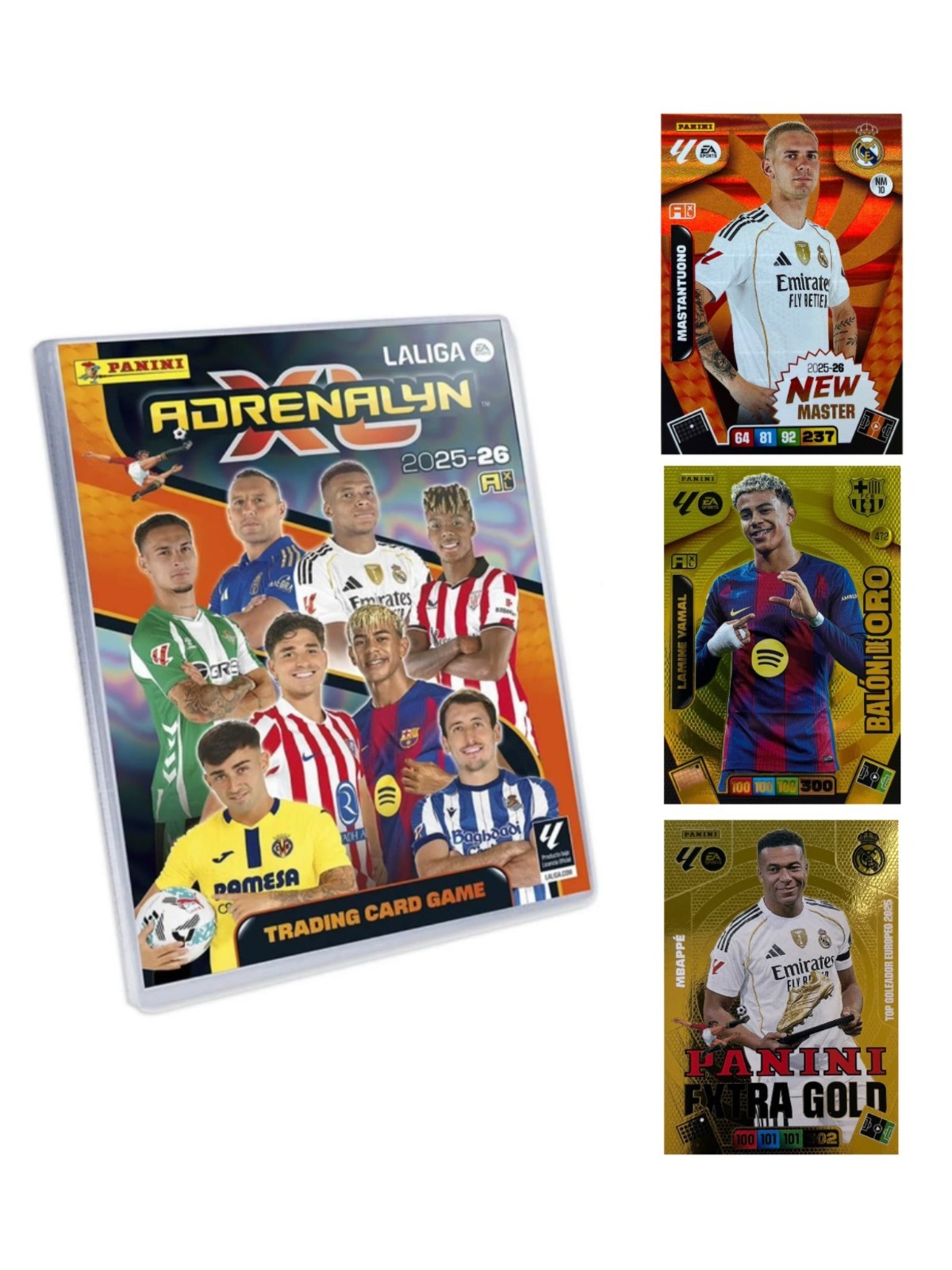 Adrenalyn XL LaLiga 2025-26 - Inserts (Balón de Oro, Momentum, Extra Gold...)