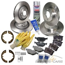 ATEC BREMSSCHEIBEN+BREMSBELÄGE BREMSKLÖTZE VORNE+HINTEN FÜR MERCEDES VITO W-639