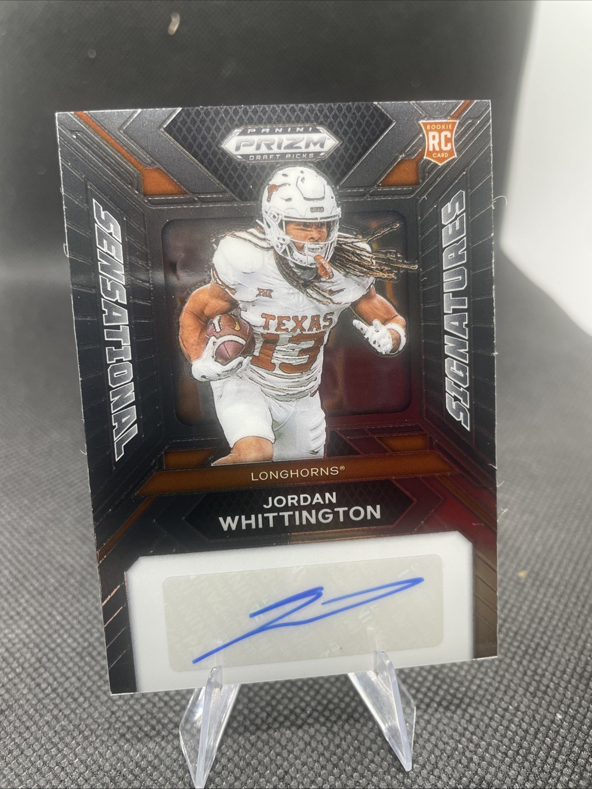 Jordan Whittington Panini Prizm Draft Picks Sensational Signatures #SSJWN Base
