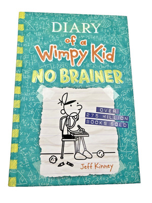 No Brainer (Diary of a Wimpy Kid #18) by Jeff Kinney (2023, Hardcover)
