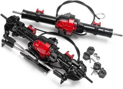 Alloy Axle Set 1/10 RC TF2 Diff Lock