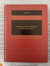 Negotiations Theory and Strategy Fourth Editi...