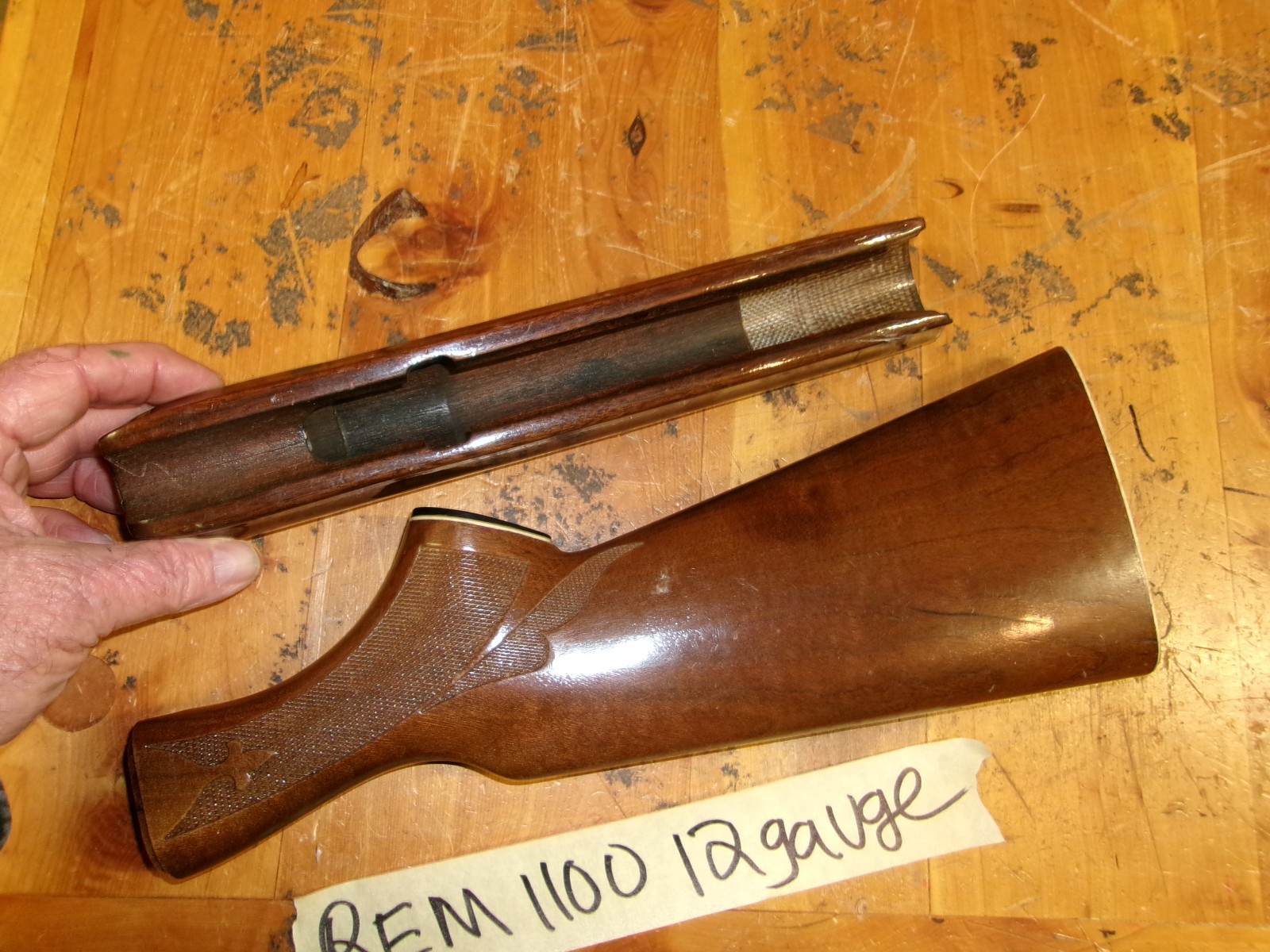 Remington 1100 12ga stock & forend set