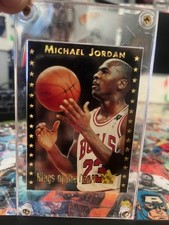 Michael Jordan Mj 1995 Z Best Sports Plus Kings Of The Court Prizm Promo /5000